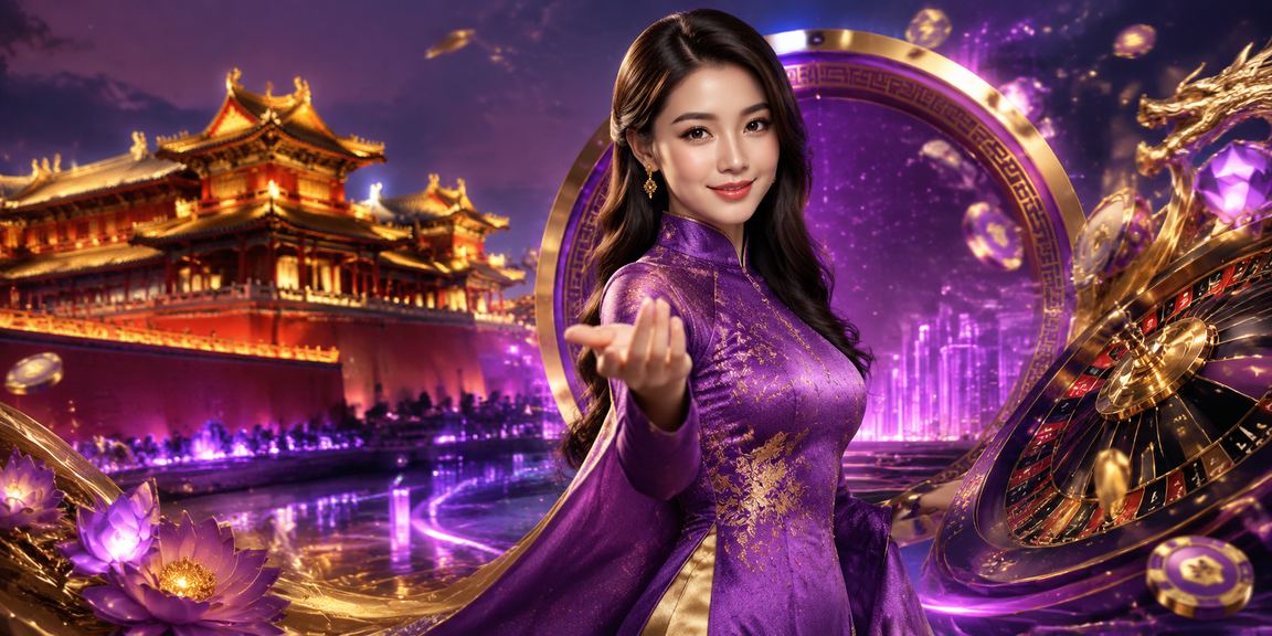 Người phụ nữ áo dài truyền thống Huế tham gia đặt cược thể thao trực tuyến