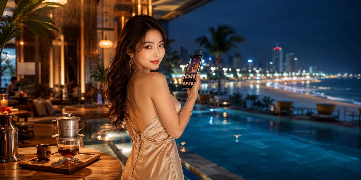 Người dùng đọc phân tích kèo qua ứng dụng casino tại Vũng Tàu bên tách cà phê